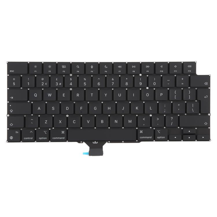 For Macbook Pro 14 / 16 A2485 A2442 A2779 A2780 A2918 A2991 A2992 UK Version Keyboard - Keyboard by PMC TechLife | Online Shopping South Africa | PMC TechLife | Buy Now Pay Later Mobicred