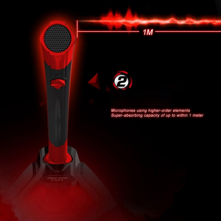 K1 Desktop Omnidirectional USB Wired Mic Condenser Microphone with Phone Holder, Compatible with PC / Mac for Live Broadcast, Show, KTV, etc - Microphone by PMC TechLife | Online Shopping South Africa | PMC TechLife | Buy Now Pay Later Mobicred