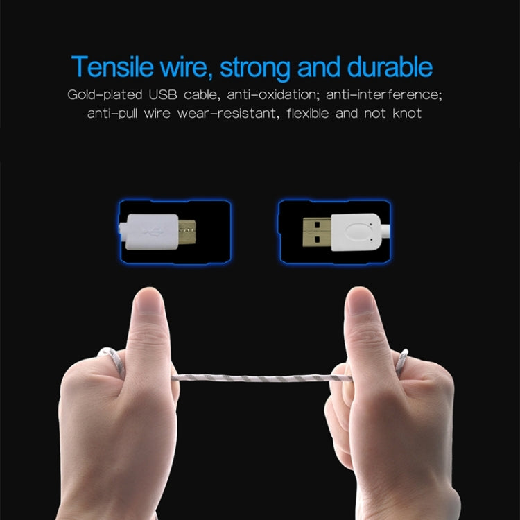 K3 Desktop Omnidirectional USB Wired Dual Mic Condenser Microphone with LED Night Light, Compatible with PC / Mac for Live Broadcast, Show, KTV, etc(Silver) - Microphone by PMC TechLife | Online Shopping South Africa | PMC TechLife | Buy Now Pay Later Mobicred