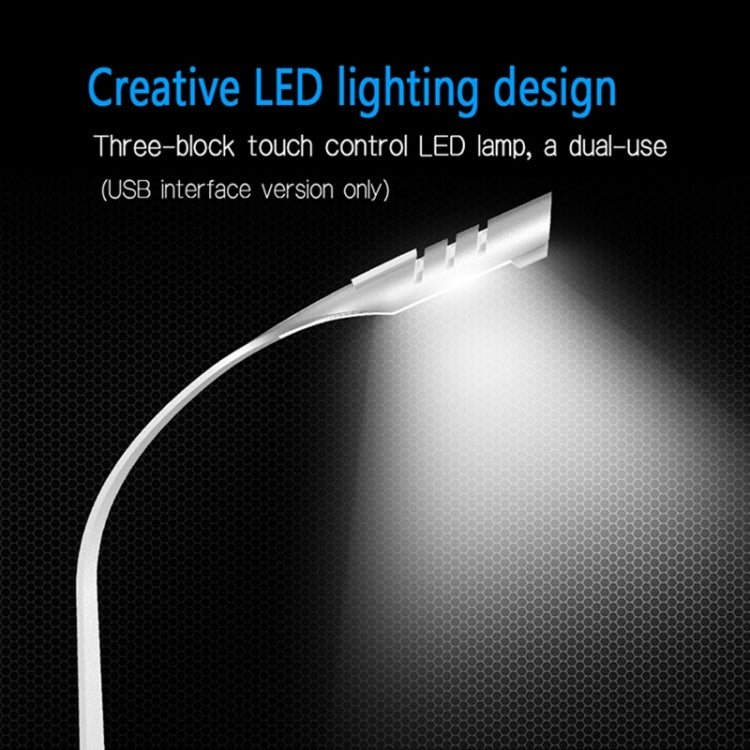 K3 Desktop Omnidirectional USB Wired Dual Mic Condenser Microphone with LED Night Light, Compatible with PC / Mac for Live Broadcast, Show, KTV, etc(Silver) - Microphone by PMC TechLife | Online Shopping South Africa | PMC TechLife | Buy Now Pay Later Mobicred