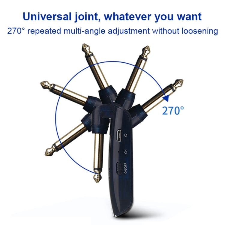 Measy AU688-U 20 Channels Wireless Guitar System Rechargeable Musical Instrument Transmitter Receiver - free shipping - PMC Jewellery - Order now!