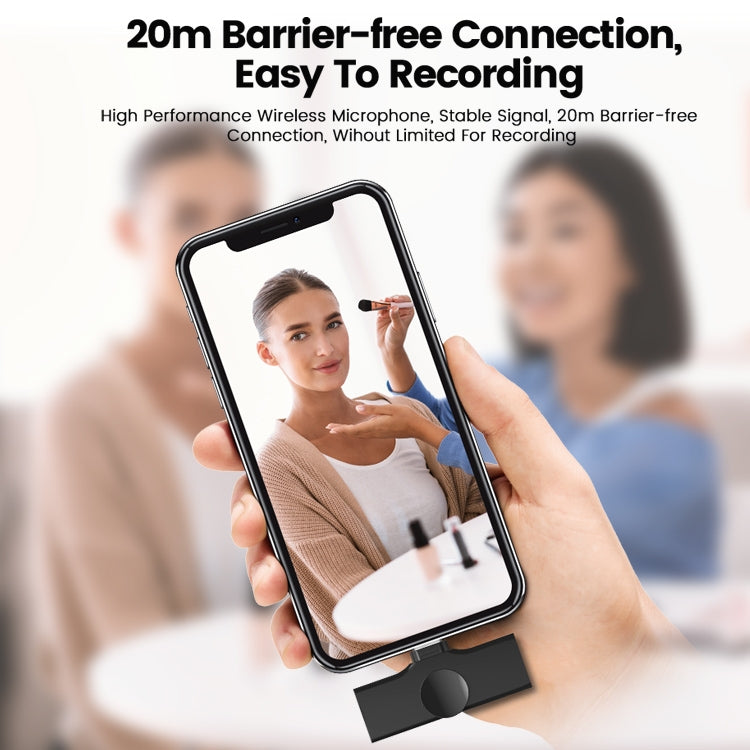 EP033T 8 Pin Interface Lavalier Wireless Radio Microphone - Microphone by PMC TechLife | Online Shopping South Africa | PMC TechLife | Buy Now Pay Later Mobicred