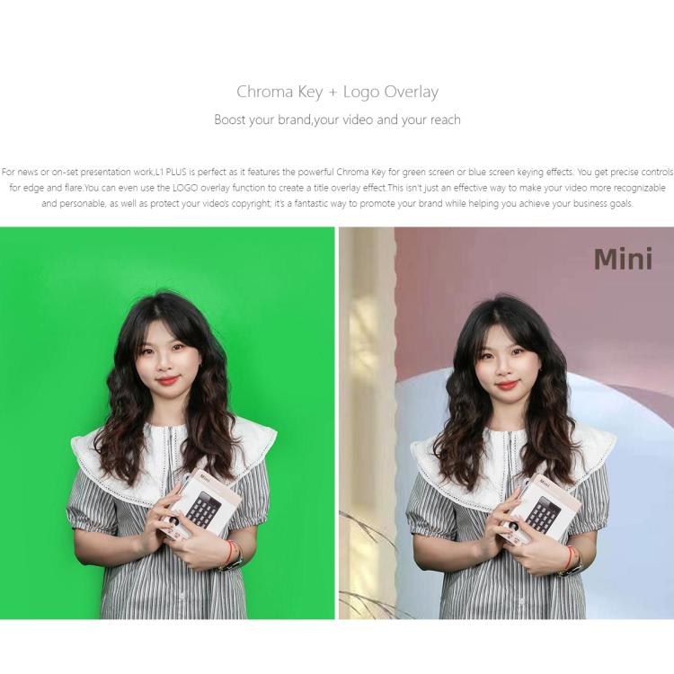 FEELWORLD L1 PLUS Multi-camera Video Mixer Switcher Touch Screen PTZ Control USB3.0 Fast Streaming Switcher (US Plug) - Live Sound Effects Processors by FEELWORLD | Online Shopping South Africa | PMc TechLife | Buy Now Pay Later Mobicred