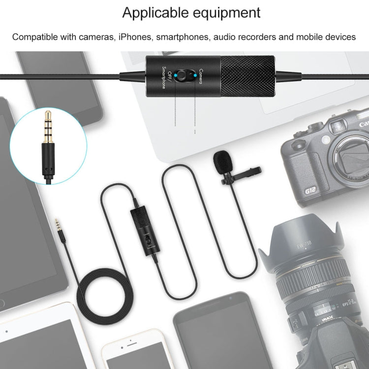 Yanmai R955S Professional Clip-on Lapel Mic Lavalier Omni-directional Condenser Microphone, For Live Broadcast, Show, KTV, etc - free shipping - PMC TechLife - Order now!