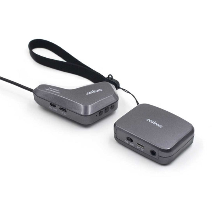 ASiNG WM01 2.4GHz Wireless Audio Transmission Electronic Pickup Microphone, Transmission Distance: 50m - free shipping - PMC TechLife - Order now!