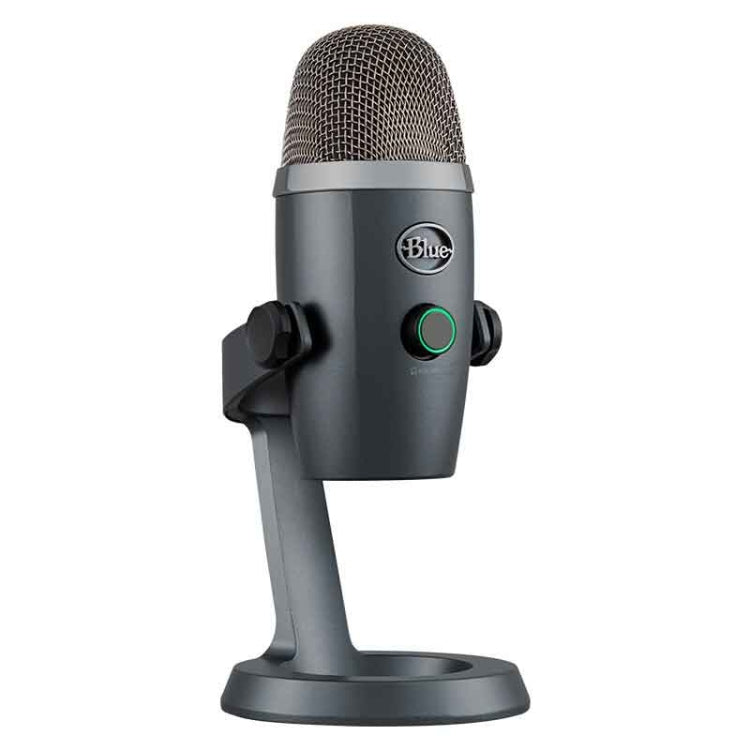 Logitech Blue Yeti Nano Condenser Digital USB Live Broadcast Microphone (Grey) - Microphone by Logitech | Online Shopping South Africa | PMC TechLife | Buy Now Pay Later Mobicred