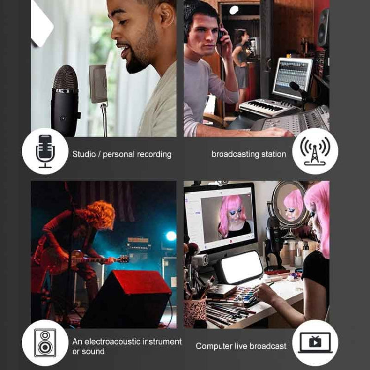 Logitech Blue Yeti X Condenser USB Recording Live Broadcast Microphone (Black) - Microphone by Logitech | Online Shopping South Africa | PMc TechLife | Buy Now Pay Later Mobicred