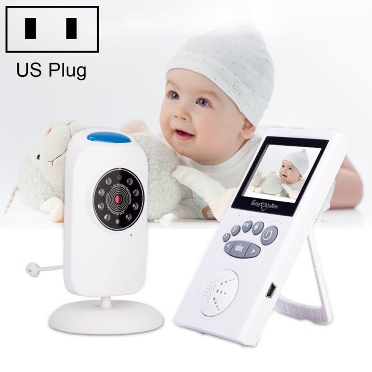 WLSES GB101 2.4 inch Wireless Surveillance Camera Baby Monitor, US Plug - Baby Monitor by PMc TechLife | Online Shopping South Africa | PMc TechLife | Buy Now Pay Later Mobicred