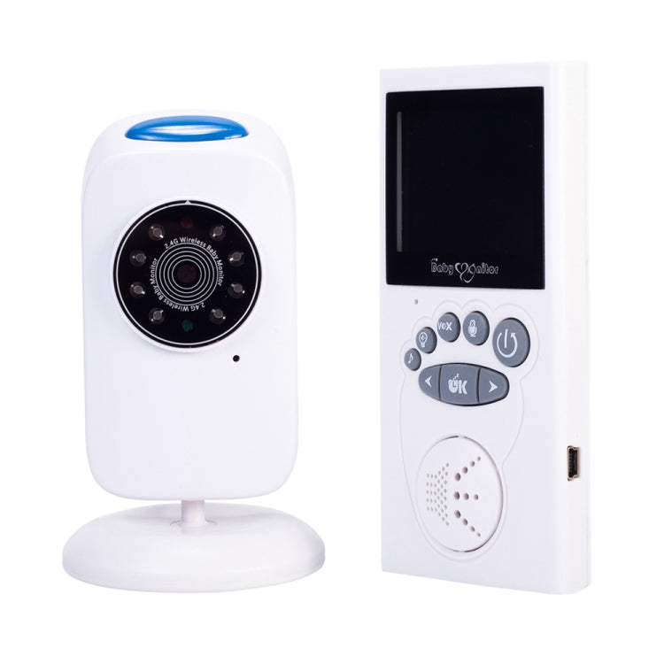 WLSES GB101 2.4 inch Wireless Surveillance Camera Baby Monitor, US Plug - Baby Monitor by PMc TechLife | Online Shopping South Africa | PMc TechLife | Buy Now Pay Later Mobicred