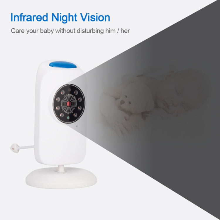 WLSES GB101 2.4 inch Wireless Surveillance Camera Baby Monitor, US Plug - Baby Monitor by PMc TechLife | Online Shopping South Africa | PMc TechLife | Buy Now Pay Later Mobicred