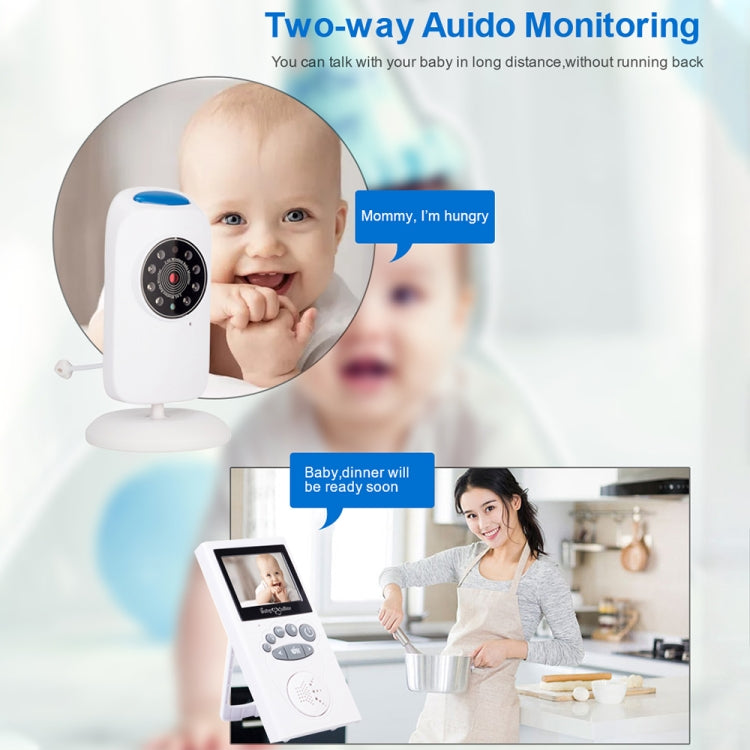 WLSES GB101 2.4 inch Wireless Surveillance Camera Baby Monitor, US Plug - Baby Monitor by PMc TechLife | Online Shopping South Africa | PMc TechLife | Buy Now Pay Later Mobicred