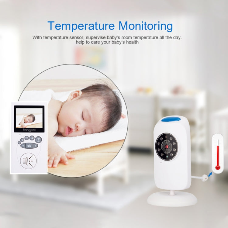WLSES GB101 2.4 inch Wireless Surveillance Camera Baby Monitor, US Plug - Baby Monitor by PMc TechLife | Online Shopping South Africa | PMc TechLife | Buy Now Pay Later Mobicred