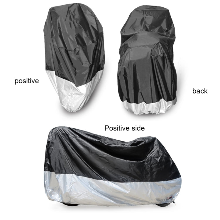 210D Oxford Cloth Motorcycle Electric Car Rainproof Dust-proof Cover, Size: L (Black) - Raincoat by PMC TechLife | Online Shopping South Africa | PMC TechLife | Buy Now Pay Later Mobicred