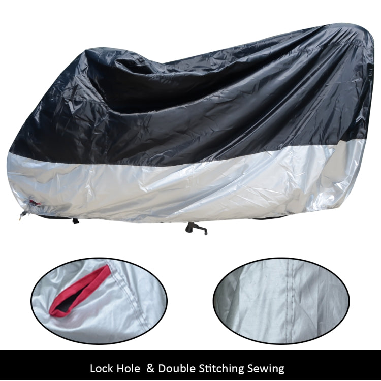 210D Oxford Cloth Motorcycle Electric Car Rainproof Dust-proof Cover, Size: L (Black) - Raincoat by PMC TechLife | Online Shopping South Africa | PMC TechLife | Buy Now Pay Later Mobicred