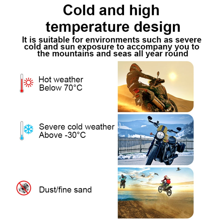 M9 Motorcycle Solar Wireless Tire Pressure Monitor  Tire Pressure - Electrical System by PMC TechLife | Online Shopping South Africa | PMC TechLife | Buy Now Pay Later Mobicred