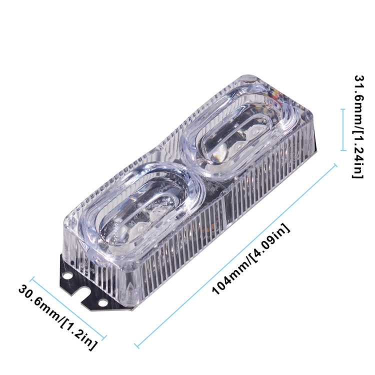 Motorcycle DC 9V-80V 2W Strobe Tail Light - Signal Lights by PMC TechLife | Online Shopping South Africa | PMC TechLife | Buy Now Pay Later Mobicred