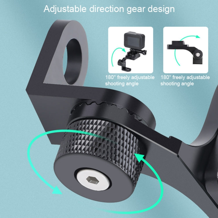 RUIGPRO Motorcycle Handlebar Alloy Phone Bracket for GoPro, Insta360, DJI and Other Action Cameras(Cyan) - Bicycle Handlebar Mount by PMC TechLife | Online Shopping South Africa | PMC TechLife | Buy Now Pay Later Mobicred