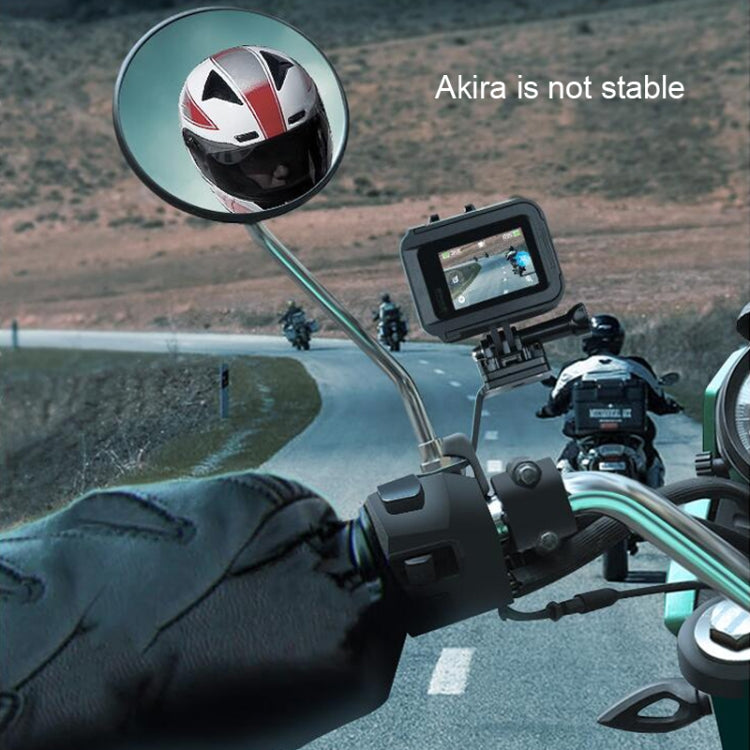 RUIGPRO Motorcycle Handlebar Alloy Phone Bracket for GoPro, Insta360, DJI and Other Action Cameras(Cyan) - Bicycle Handlebar Mount by PMC TechLife | Online Shopping South Africa | PMC TechLife | Buy Now Pay Later Mobicred