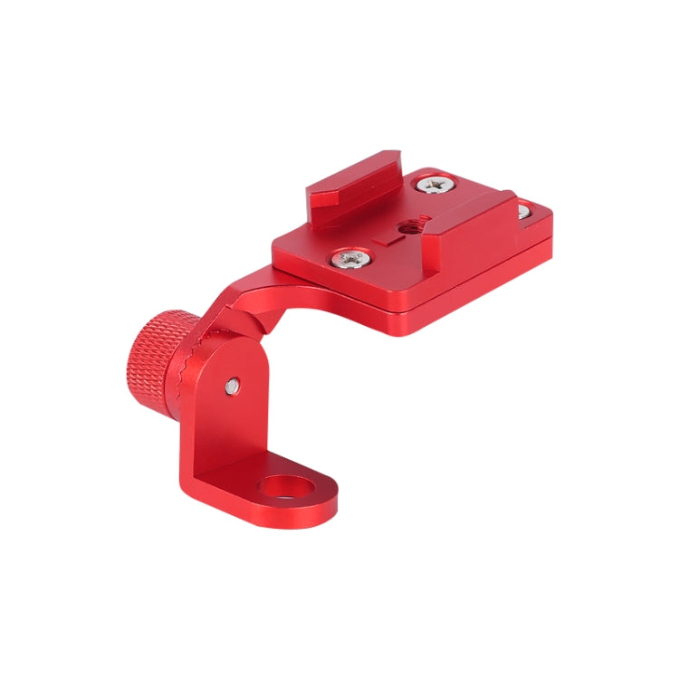 RUIGPRO Motorcycle Handlebar Alloy Phone Bracket for GoPro, Insta360, DJI and Other Action Cameras(Red) - Bicycle Handlebar Mount by PMC TechLife | Online Shopping South Africa | PMC TechLife | Buy Now Pay Later Mobicred