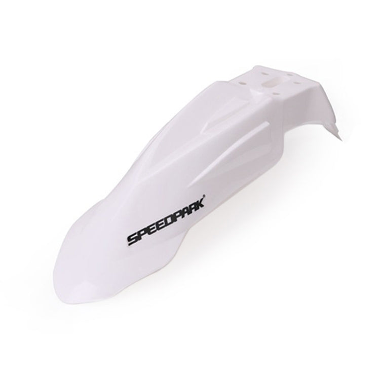 Speedpark Motorcycle Modified Front Wheel Fender Dustproof  Splash Flaps Mudguards for Yamaha / Suzuki / KTM (White) - Others by Speedpark | Online Shopping South Africa | PMC TechLife | Buy Now Pay Later Mobicred