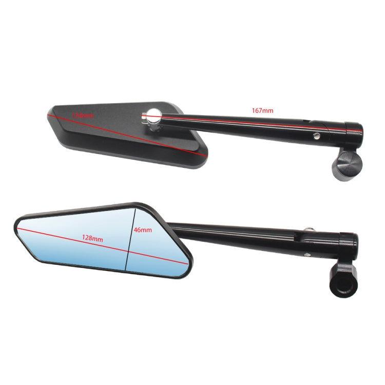 Motorcycle Side Mirror CNC Aluminum Alloy Reflective Rearview Mirror - Side Mirrors by PMC TechLife | Online Shopping South Africa | PMC TechLife | Buy Now Pay Later Mobicred