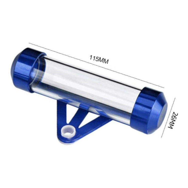 MP1001 Motorcycle Paper Car License Plate Placement Tube Waterproof Motorcycle Tax Tube Cylindrical Disc Paper Holder Air Vehicle License Plate Frame for Motorcycles(Blue) - Others by PMC TechLife | Online Shopping South Africa | PMC TechLife | Buy Now Pay Later Mobicred