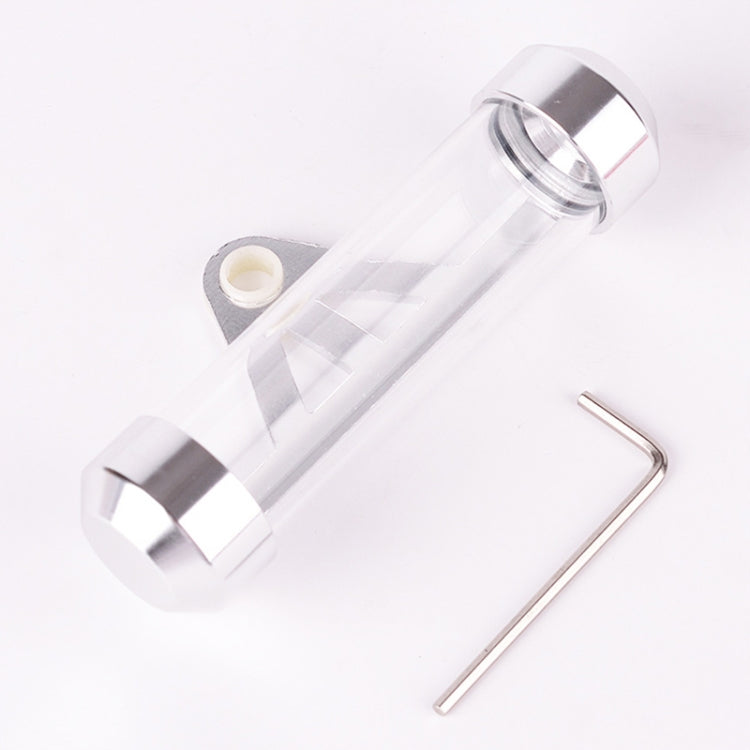 MP1001 Motorcycle Paper Car License Plate Placement Tube Waterproof Motorcycle Tax Tube Cylindrical Disc Paper Holder Air Vehicle License Plate Frame for Motorcycles(White) - Others by PMC TechLife | Online Shopping South Africa | PMC TechLife | Buy Now Pay Later Mobicred