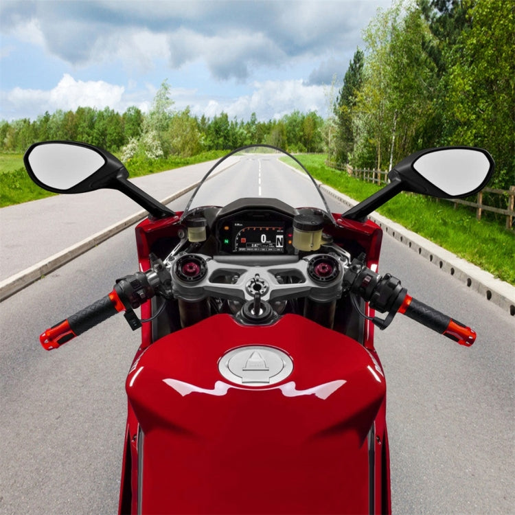 CS-764A1 12V Motorcycle Scooter Aluminum Alloy Electric Hand Grip Cover Heated Grip Handlebar (Red) - Grips by PMC TechLife | Online Shopping South Africa | PMC TechLife | Buy Now Pay Later Mobicred