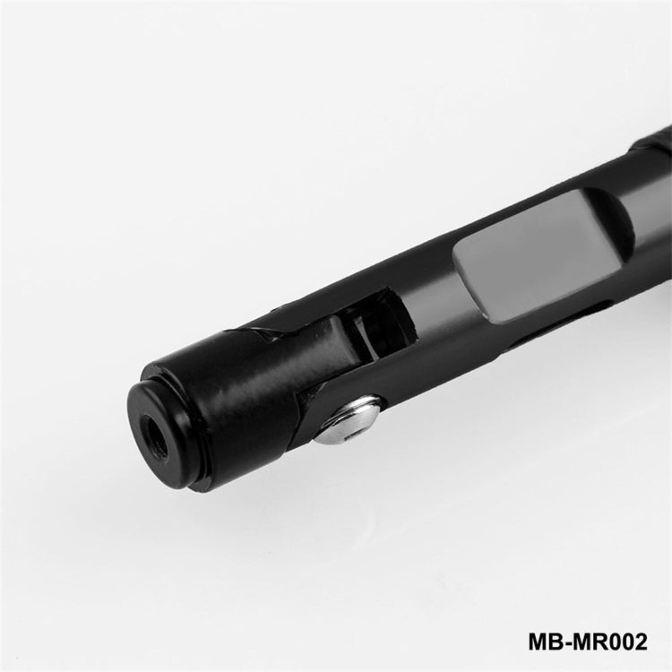 Modified Motorcycle Aluminium Alloy Rhombus Reflective Light Side Rearview Mirror (Black) - Side Mirrors by PMC Jewellery | Online Shopping South Africa | PMC Jewellery | Buy Now Pay Later Mobicred