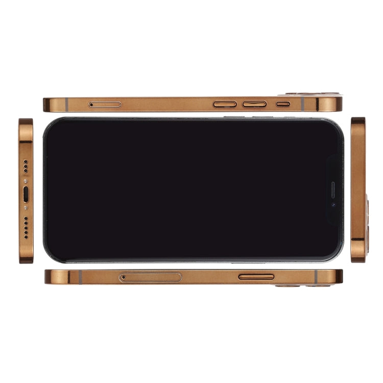 For iPhone 12 Pro Max Black Screen Non-Working Fake Dummy Display Model (Gold) - free shipping - PMC Jewellery - Order now!