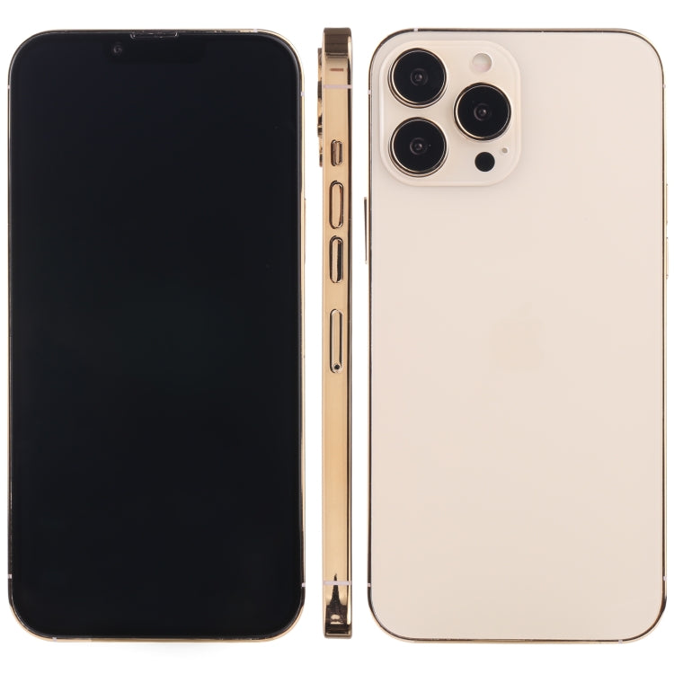 For iPhone 13 Pro Black Screen Non-Working Fake Dummy Display Model (Gold) - For iPhone & iPad by PMC TechLife | Online Shopping South Africa | PMC TechLife