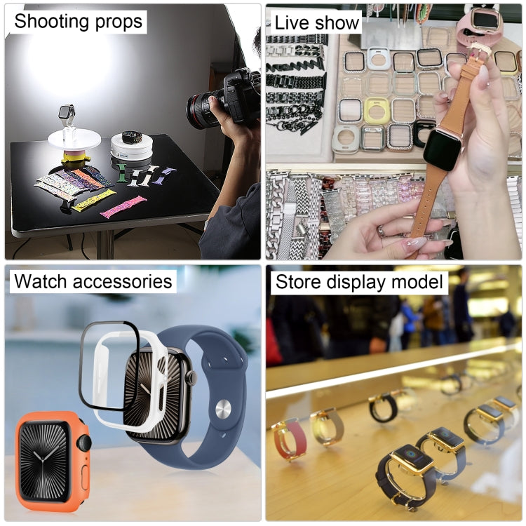 For Apple Watch Series 10 46mm Color Screen Non-Working Fake Dummy Display Model, For Photographing Watch-strap, No Watchband (Silver) - Watch Model by PMC TechLife | Online Shopping South Africa | PMC TechLife | Buy Now Pay Later Mobicred