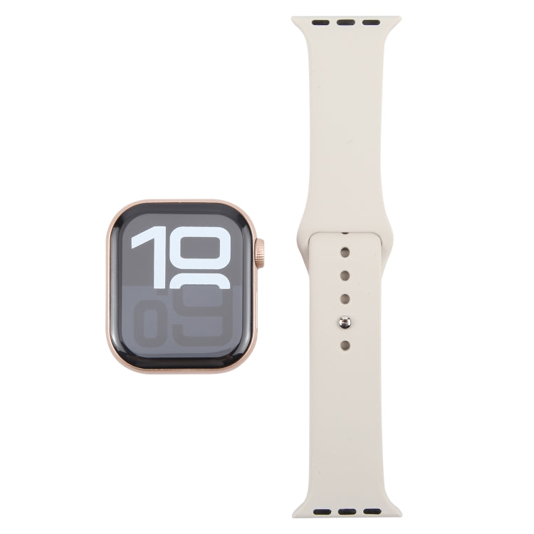 For Apple Watch Series 10 46mm Color Screen Non-Working Fake Dummy Display Model (Rose Gold) - Watch Model by PMC TechLife | Online Shopping South Africa | PMC TechLife | Buy Now Pay Later Mobicred