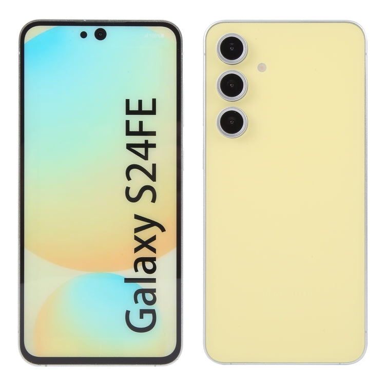 For Samsung Galaxy S24 FE 5G Color Screen Non-Working Fake Dummy Display Model (Yellow) - For Galaxy by PMC TechLife | Online Shopping South Africa | PMC TechLife | Buy Now Pay Later Mobicred