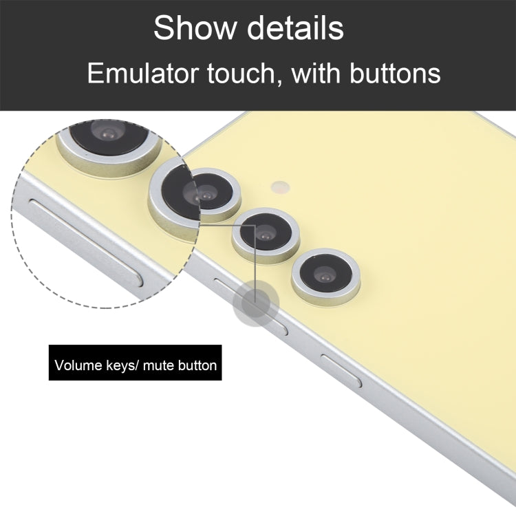 For Samsung Galaxy S24 FE 5G Color Screen Non-Working Fake Dummy Display Model (Yellow) - For Galaxy by PMC TechLife | Online Shopping South Africa | PMC TechLife | Buy Now Pay Later Mobicred