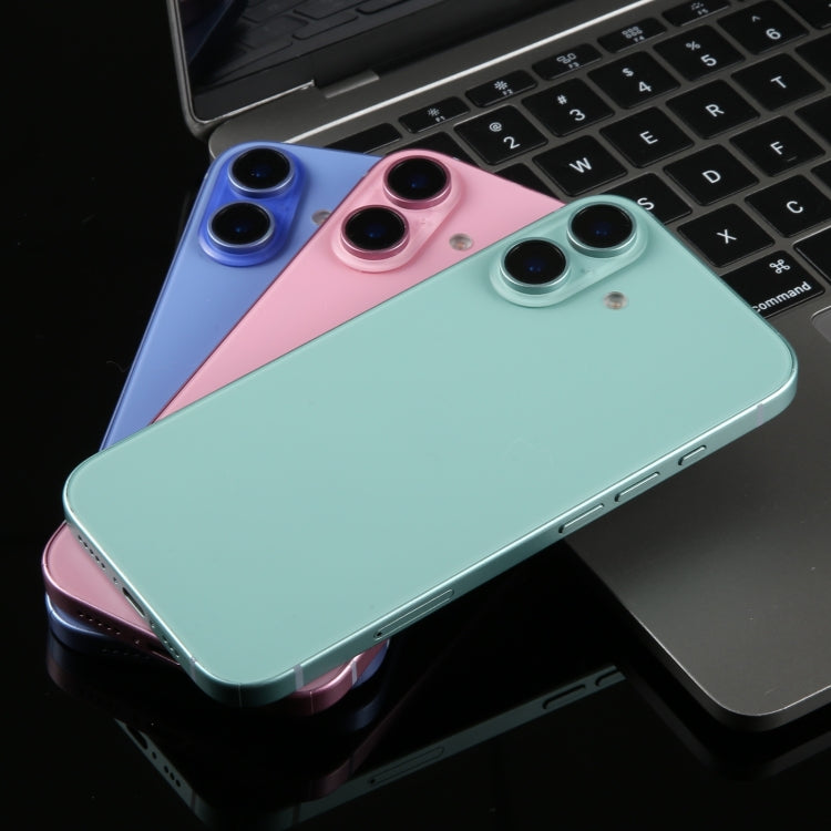 For iPhone 16 Plus Black Screen Non-Working Fake Dummy Display Model (Pink) - free shipping - PMC Jewellery - Order now!