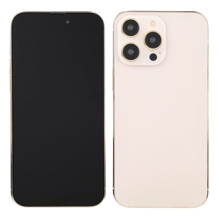 For iPhone 14 Pro Max Black Screen Non-Working Fake Dummy Display Model(Gold) - For iPhone & iPad by PMC TechLife | Online Shopping South Africa | PMC TechLife