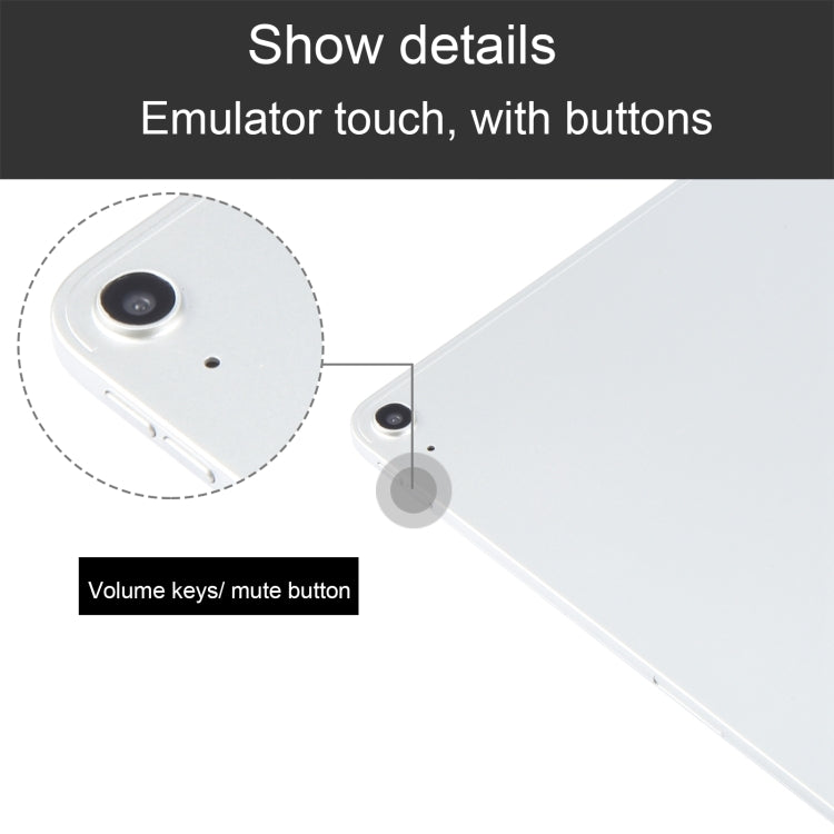 For iPad Air 13 2024 Color Screen Non-Working Fake Dummy Display Model (White) - For iPhone & iPad by PMC Jewellery | Online Shopping South Africa | PMC Jewellery | Buy Now Pay Later Mobicred