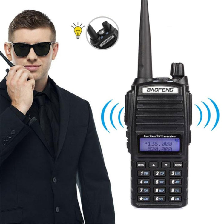 BaoFeng UV-82 5W Dual Band Two-Way Radio FM VHF UHF Handheld Walkie Talkie - Handheld Walkie Talkie by BAOFENG | Online Shopping South Africa | PMC TechLife | Buy Now Pay Later Mobicred