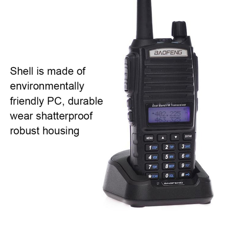 BaoFeng UV-82 5W Dual Band Two-Way Radio FM VHF UHF Handheld Walkie Talkie - Handheld Walkie Talkie by BAOFENG | Online Shopping South Africa | PMC TechLife | Buy Now Pay Later Mobicred