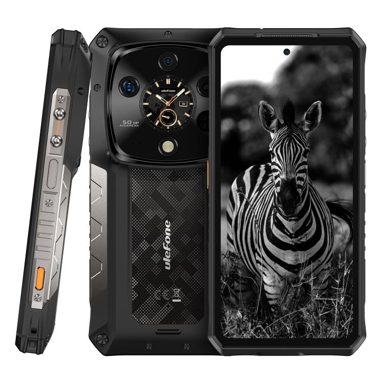 Ulefone Armor 28 Ultra Rugged Phone, 16GB+1TB, Night Vision, 10600mAh, 6.67 inch Android 14 MediaTek Dimensity 9300+ Octa Core, Network: 5G, NFC (Black) - free shipping - PMC TechLife - Order now!