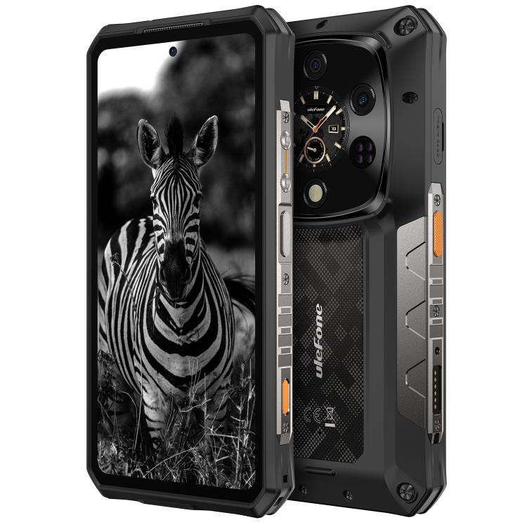 Ulefone Armor 28 Ultra Rugged Phone, 16GB+1TB, Night Vision, 10600mAh, 6.67 inch Android 14 MediaTek Dimensity 9300+ Octa Core, Network: 5G, NFC (Black) - free shipping - PMC TechLife - Order now!