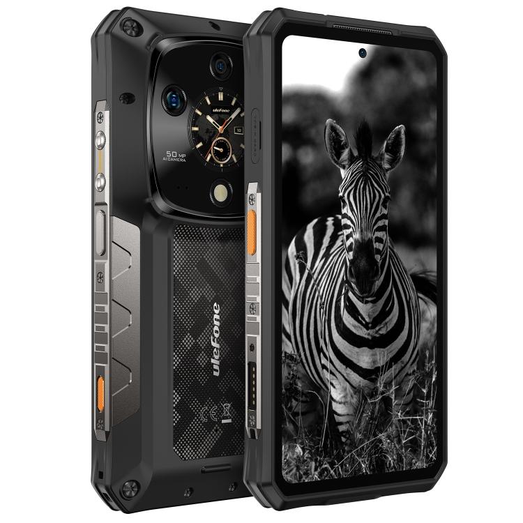 Ulefone Armor 28 Ultra Rugged Phone, 16GB+1TB, Night Vision, 10600mAh, 6.67 inch Android 14 MediaTek Dimensity 9300+ Octa Core, Network: 5G, NFC (Black) - free shipping - PMC TechLife - Order now!