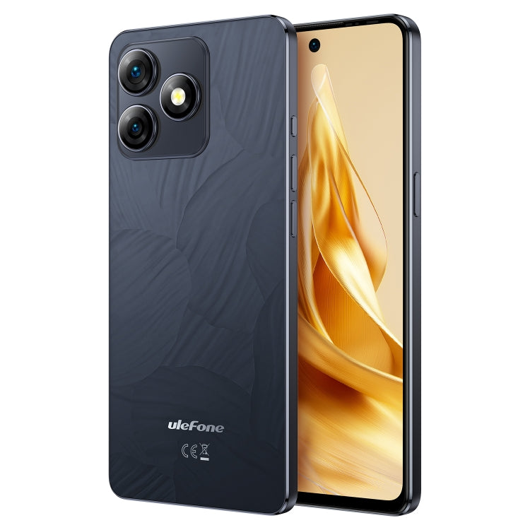 Ulefone Note 18 Pro, 6GB+256GB, Face ID & Side Fingerprint, 6.78 inch Android 14 MediaTek Helio G91 MTK6769 Octa Core, Network: 4G, Dual SIM, OTG, NFC (Lustrous Black) - free shipping - PMC Jewellery - Order now!