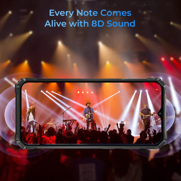 Oukitel WP36 Pro, 6GB+256GB, IP68/IP69K, Fingerprint Identification, 10600mAh, 6.52 inch MediaTek MT8788 Octa Core, NFC, OTG, Network: 4G (Black) - free shipping - PMC Jewellery - Order now!