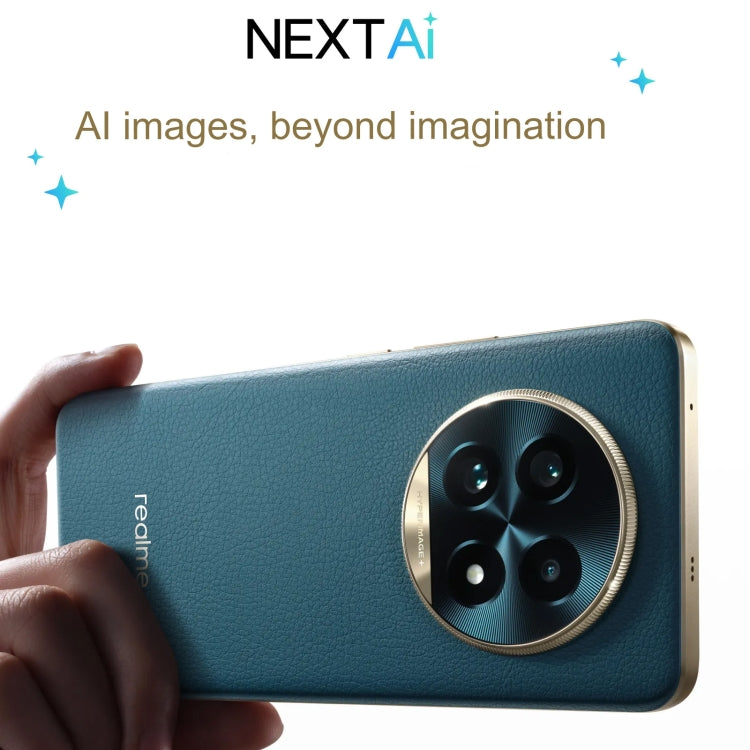 Realme 13 Pro+, 12GB+256GB, Screen Fingerprint Identification, 6.7 inch Realme UI 5.0 Snapdragon 7s Gen 2 Octa Core, NFC, Network: 5G (Emerald Green) - free shipping - PMC Jewellery - Order now!