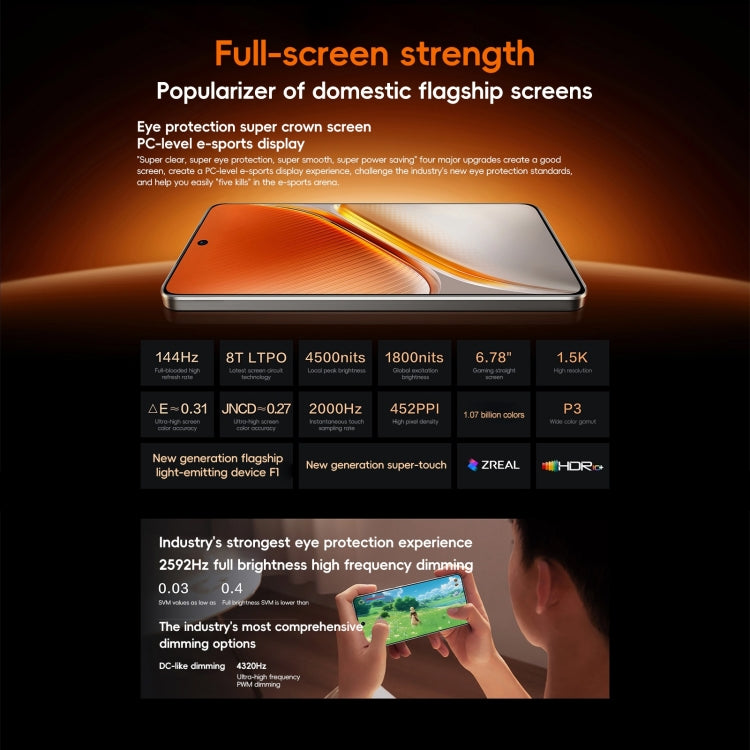 vivo iQOO Neo10 Pro, 12GB+512GB, Face ID / Screen Fingerprint Identification, 6.78 inch Android 15 OriginOS 5 Dimensity 9400 Octa Core, OTG, NFC, Network: 5G, Support Google Play (Orange) - free shipping - PMc TechLife - Order now!