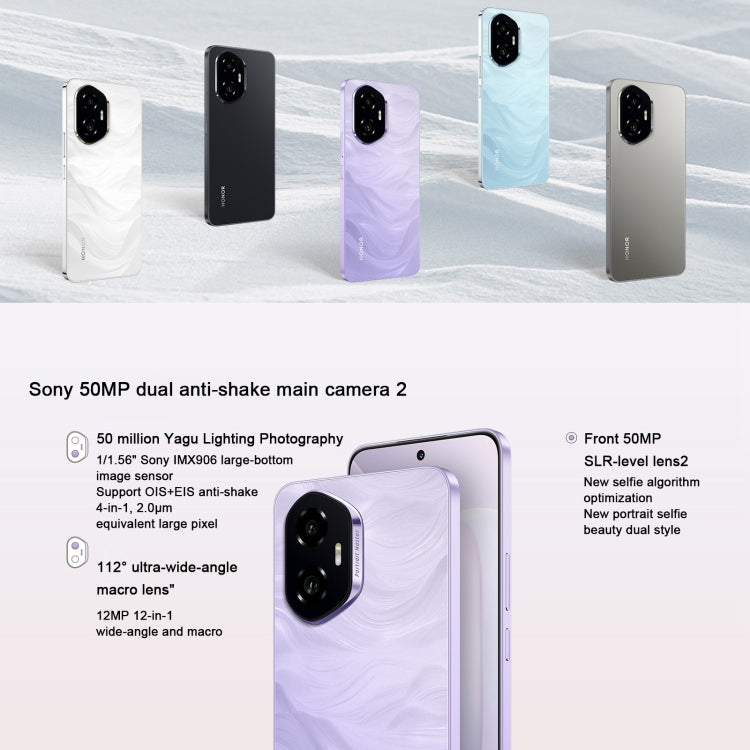 Honor 300, 16GB+512GB, Screen Fingerprint, 6.7 inch MagicOS 9.0 / Android 15 Snapdragon 7 Gen 3 Octa Core, Network: 5G, NFC, OTG, Support Google Play (Grey) - free shipping - PMc TechLife - Order now!