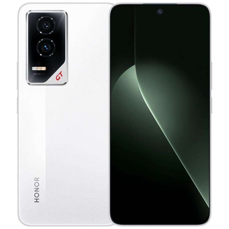Honor GT, 12GB+256GB, In-screen Fingerprint, 6.7 inch MagicOS 9.0 Android 15.0 Snapdragon 8 Gen 3 Octa Core, Network: 5G, OTG, NFC (White) - free shipping - PMc TechLife - Order now!