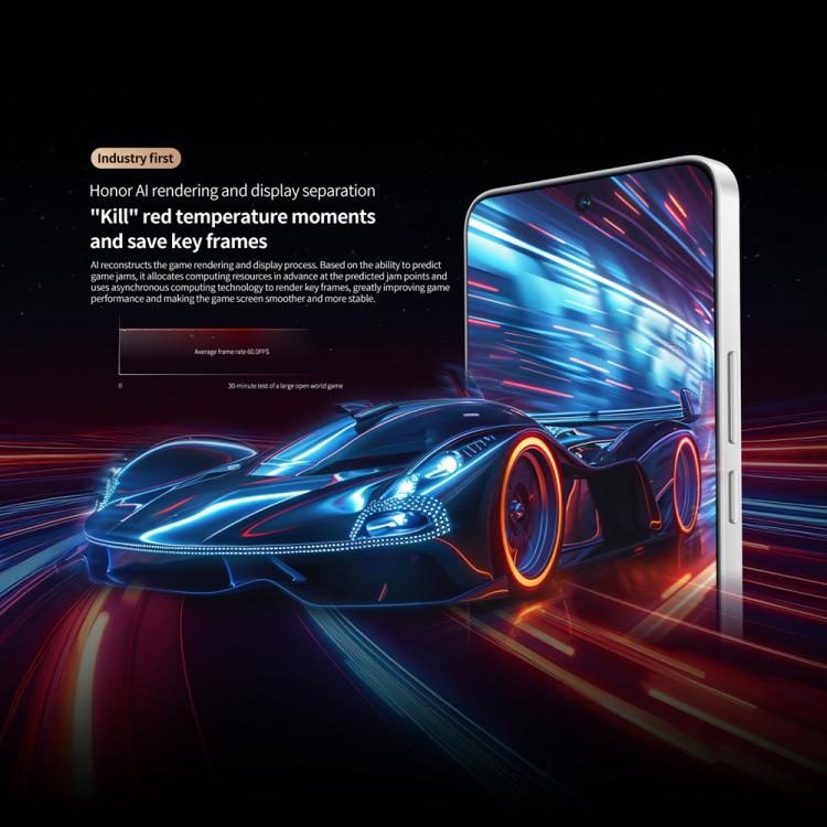 Honor GT, 12GB+256GB, In-screen Fingerprint, 6.7 inch MagicOS 9.0 Android 15.0 Snapdragon 8 Gen 3 Octa Core, Network: 5G, OTG, NFC (Green) - free shipping - PMc TechLife - Order now!